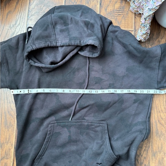 Women's Charcoal Camouflage Hoodie - Picture 6 of 6